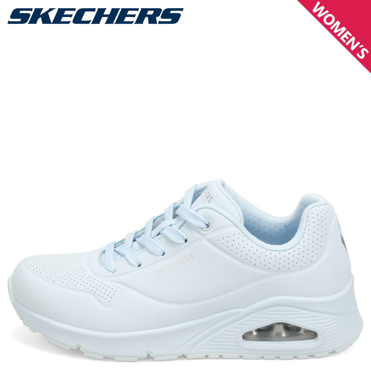 SKECHERS UNO STAND ON AIR スケッチャーズ スニーカー ウノ スタンド オン エア レディース ブルー 73690