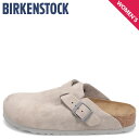 BIRKENSTOCK BOSTON LEVE ビルケンシュトック ボストン サンダル コンフォートサンダル レディース 細幅 グレー 1027751