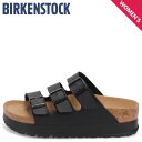 BIRKENSTOCK FLORIDA 3 FLEX PLATFORM ビルケンシュトック フロリダ 3 フレックス プラットフォーム サンダル レディース 細幅 厚底 ブラック 黒 1029737