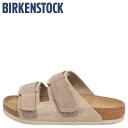 BIRKENSTOCK GIZEH ビルケンシュトック サンダル ウジ メンズ 普通幅 スエード グレー
