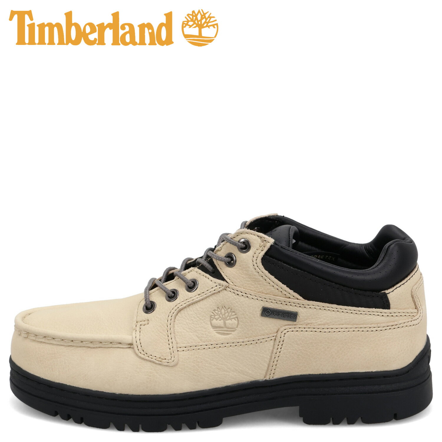 【最大1000円OFFクーポン発行中】 Timberland MOC TOE GTX ティンバーランド ブーツ モックブーツ ヘリテージ GTX モックトゥ ミッド メンズ Wワイズ 防水 ベージュ A2JU5