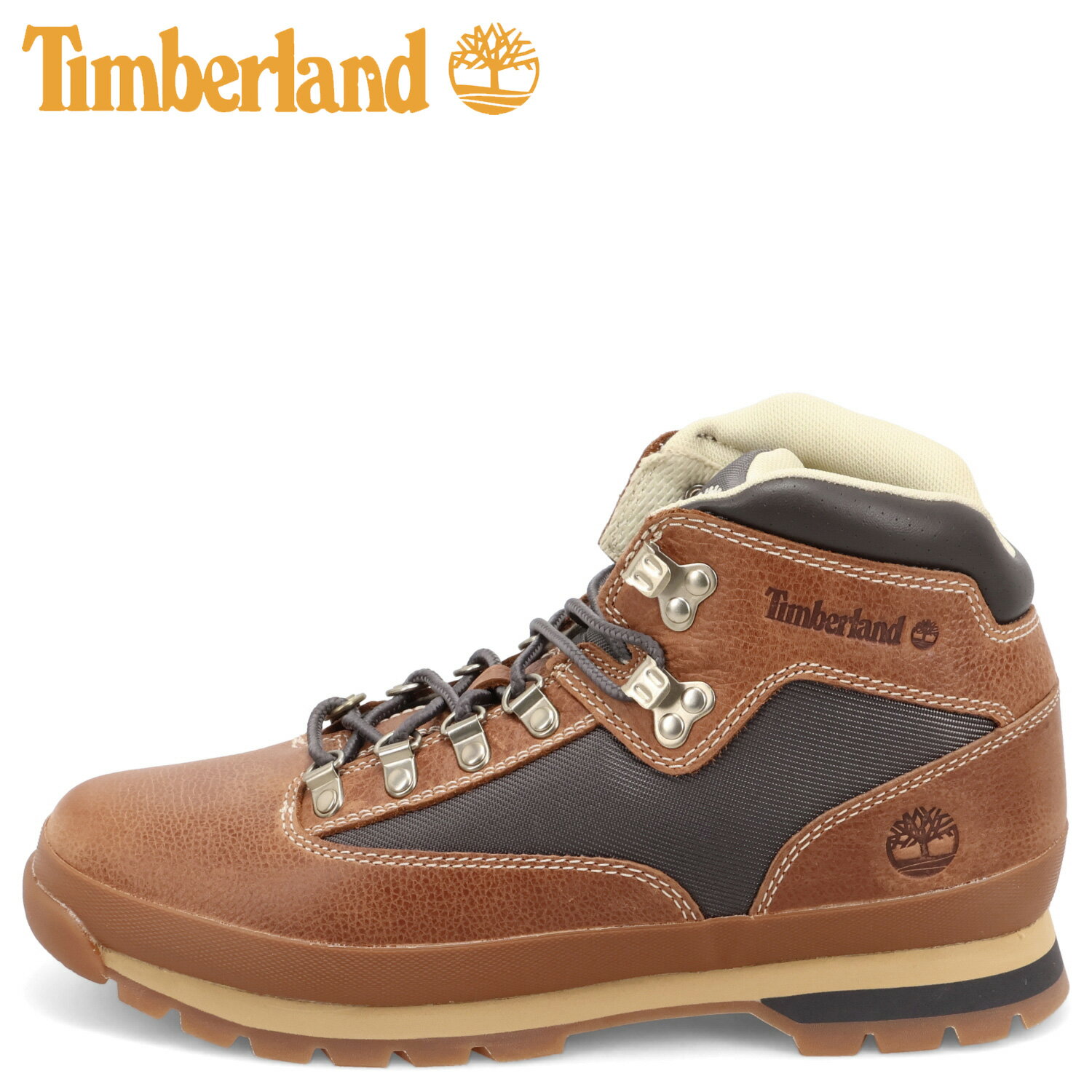 Timberland EURO HIKER L ティンバーランド ブーツ ハイキングブーツ ユーロハイカー メンズ Wワイズ 防水 ブラウン A2PUS