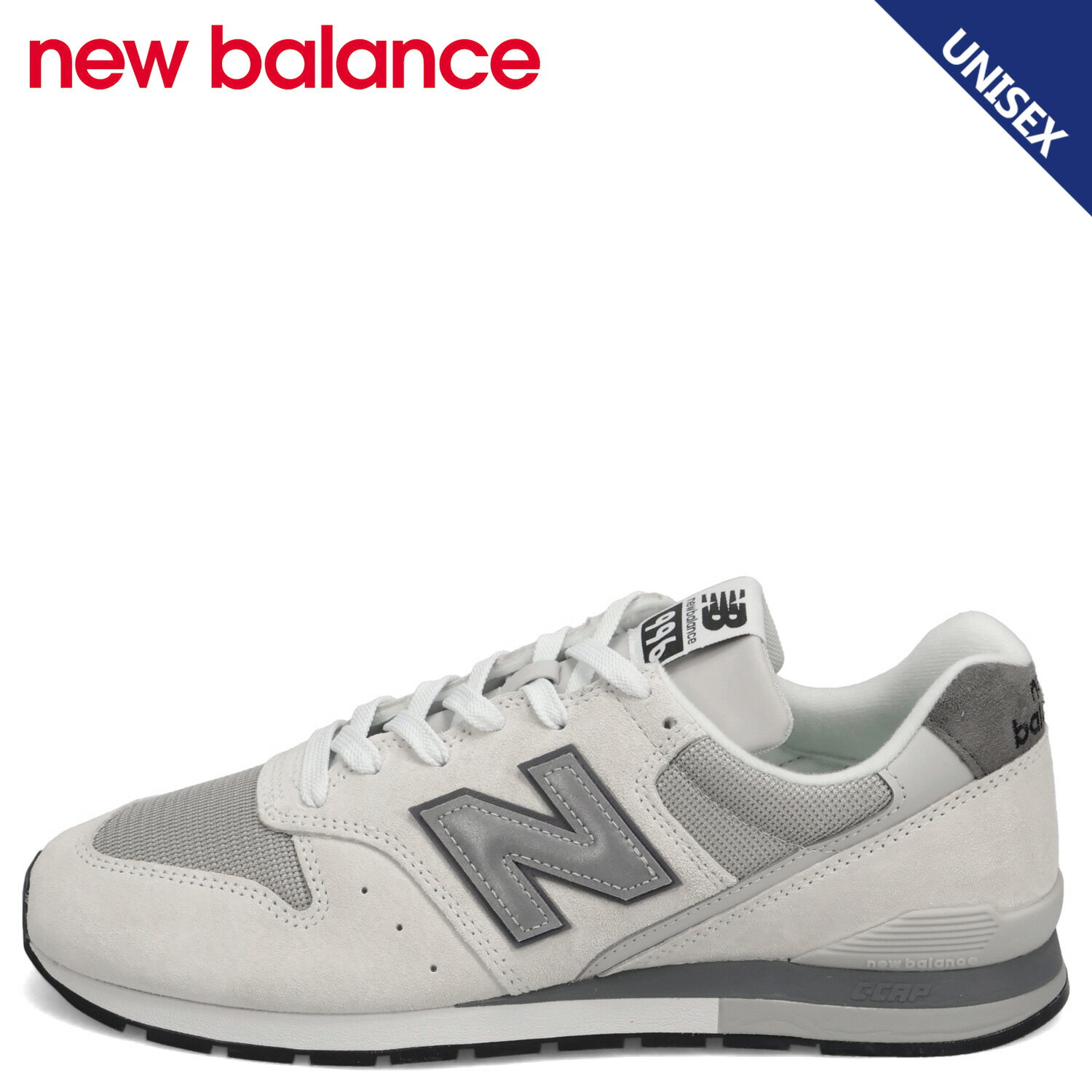 乐天商城 - new balance ニューバランス 996 V2 スニーカー メンズ レディース Dワイズ ホワイト 白 U99688A