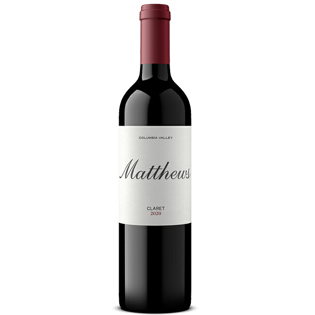 マシューズ クラレット コロンビア ヴァレー [2020] ≪ 赤ワイン ワシントンワイン ≫
