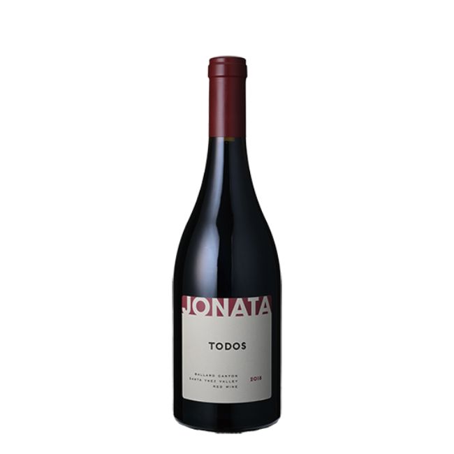 原語表記：Jonata Todos Red Wine Ballard Canyon Santa Ynez Valley[2019]ワイン生産地： アメリカ/カリフォルニア/サンタバーバラ/サンタイネズヴァレー品種： シラー48％、カベルネソーヴィニヨン26％、プティットシラー10％、メルロー9％、その他の品種5％容量： 750mlワイン分類： スティル ワイン色： 赤ワイン軽-重： 重口Wine Score:ワイン アドヴォケイト： -点ワイン スペクテイター： -点Awards： ヴィノス：92点、ジェブ・ダナック：93点、ワイン・エンスージアスト：97点
