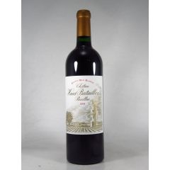 原語表記：Bordeaux Pauillac Ch.Haut Batailley[2019]ワイン生産地： フランス/ボルドー/メドック/ポイヤック品種： カベルネソーヴィニヨン65％、メルロー25％、カベルネフラン10％容量： 750mlワイン分類： スティル ワイン色： 赤ワイン甘-辛： 辛口Wine Score:ワイン アドヴォケイト： -点ワイン スペクテイター： -点Awards： -