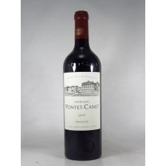 原語表記：Bordeaux Pauillac Ch.Pontet Canet[2019]ワイン生産地： フランス/ボルドー/メドック/ポイヤック品種： カベルネソーヴィニヨン60％、メルロー33％、カベルネフラン5％、プティヴェルド2％容量： 750mlワイン分類： スティル ワイン色： 赤ワイン甘-辛： 辛口Wine Score:ワイン アドヴォケイト： -点ワイン スペクテイター： -点Awards： -