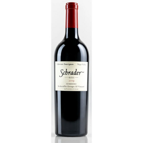 シュレイダー カベルネソーヴィニヨン ベクストファー ジョルジュ ザ サード ヴィンヤード [2019] ≪ 赤ワイン カリフォルニアワイン ナパバレー 高級 ≫