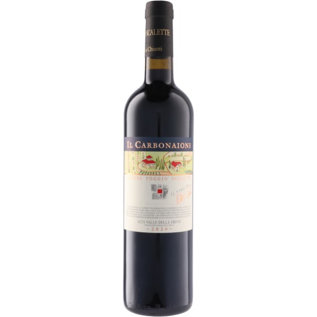 ■お取寄せ ポデーレ ポッジョ スカレッテ イル カルボナイオーネ [2020] ≪ 赤ワイン イタリアワイン ≫