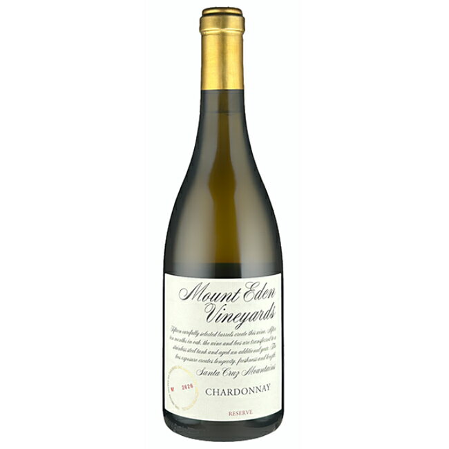 ＜P3倍▼2月25日24時まで＞ マウント エデン シャルドネ リザーブ サンタ クルーズ マウンテンズ [2020] ≪ 白ワイン カリフォルニアワイン 高級 ≫
