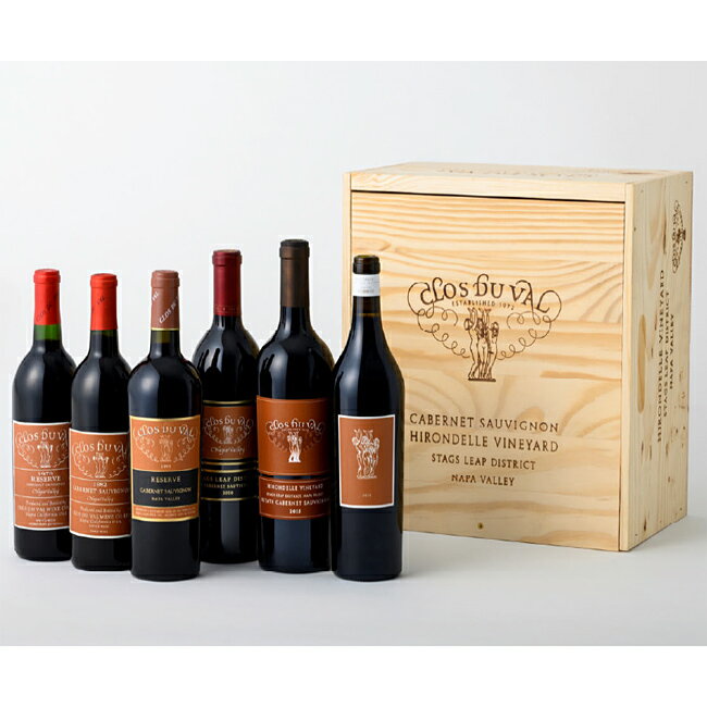 【正規品】【木箱入り】 クロデュヴァル 50周年記念 [6本セット] ≪ 赤ワイン カリフォルニアワイン ナパバレー 高級 ≫