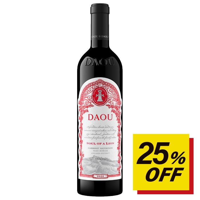 ダオ ソウル オブ ア ライオン カベルネソーヴィニヨン パソ ロブレス [2020] ≪ 赤ワイン カリフォルニアワイン 高級 ≫