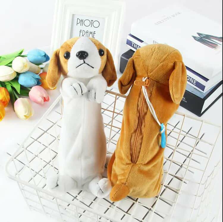 大容量 コスメポーチ 犬 筆箱 プレゼント ベビー ギフト いぬ 筆箱 入学祝い 新学期 ポーチ 贈り物 ぬいぐるみ さめ シャーク プレゼント ぬいぐるみ 女子文具 動物 アニマル ラブラドールレトリバー ゴールデンレトリバー チワワ wastore-7-10004736 WAストア サンプル画像3