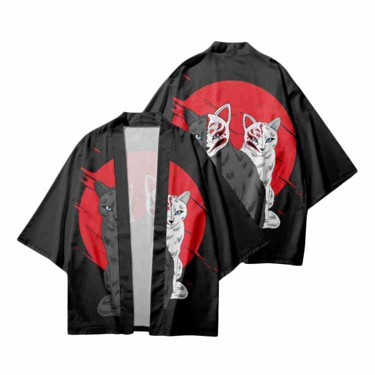ゆったり 男女兼用 コスプレ 浴衣 猫 七分袖 夏 カーディガン メンズ 着物 和装 和風 秋 お祭り 法被 桜 鶴 羽織 キツネ 狐 幾何学柄 甚平 大人用 レディース 半纏 はんてん 花火大会 はっぴ トップス アウター ダンス衣装 波柄 薄手 春 夏 和柄