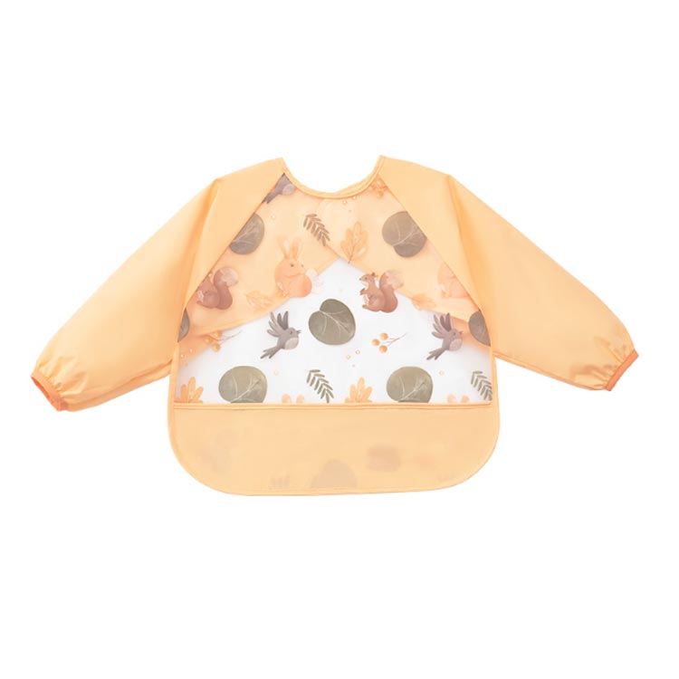 お食事エプロン スモック 長袖 雨の日 60 砂遊び 保育園 食事エプロン ベビー かわいい お砂場着 80 90 男の子 cm 女の子 子供 100 男女兼用 ベビー 北欧 70 おしゃれ 梅雨 はっ水 スモッグ 総柄 お砂場着 幼稚園 入園準備 春夏