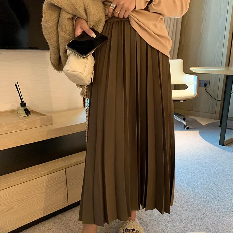 プリーツスカート レディース 夏 ふんわり フレアスカート ロングスカート スカート ウエストゴム 秋 プリーツスカート フレア ロング スカート 裏地付き プリーツ 冬 Aライン きれいめ 春 上品 フォーマル 通勤 入学式 入園式 卒業式