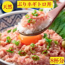 ぶり刺身 ブリ 鰤 ネギトロ 中落ち セット【まぐろたたき に負けない旨味】ぶり ねぎとろ【天然】 送料無料 ご飯にのせるだけ【寒ぶり】血合い処理済 ネギトロ丼...