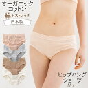 オーガニックガーデン ヒップハングショーツ / オーガニックコットン 下着 ショーツ 295009 / ORGANIC GARDEN 綿 オーガニック コットン レディース 1