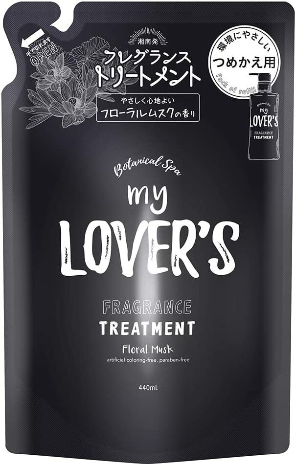 湘南スタイル my LOVER'S フレグランストリートメント フローラルムスクの香り つめかえ用 440mL
