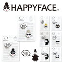 ハッピーフェイス HAPPYFACE エマちゃん レディエマ エマ グッズ ブローチ 人気 かわいい おしゃれ アクセサリー レディーエマ ブランド 販売店 ファッション 雑貨 ワンポイント EMMA キャラクター 人気 オードリー ヘップバーン 30代 40代 50代 メール便 ねこ ネコ パンダ