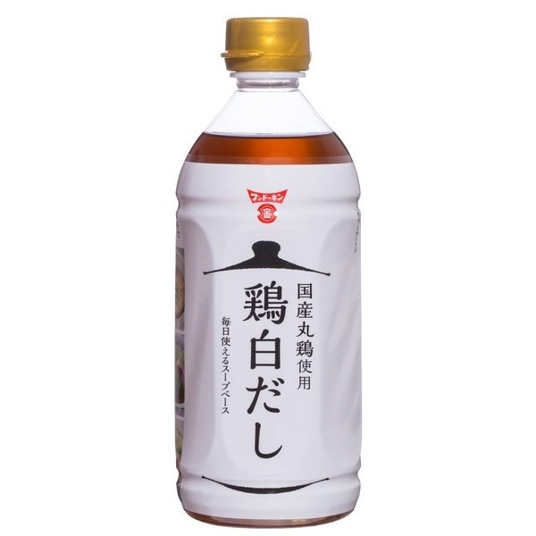 鶏白だし 500ml【鹿児島県産南国元気鶏を使用 /フンドーキン醤油/業務用食材】