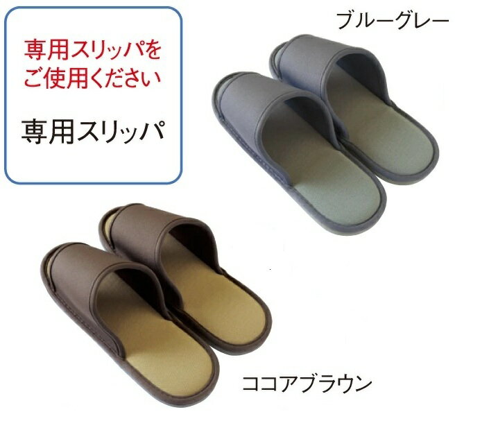 スリッパ殺菌ディスペンサー SSDX/SSDX-V用専用スリッパ（10足）ブルーグレー・ココアブラウン　返品 交換 キャンセル不可　画像はイメージです実際とは異なる場合があります