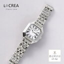 ルクレア【LCREA】ソーラー 女性用 腕時計 プレゼント【創業100年の時計店】安心の正規品 メーカー2年保証 LC2004-SSWH5L カレ