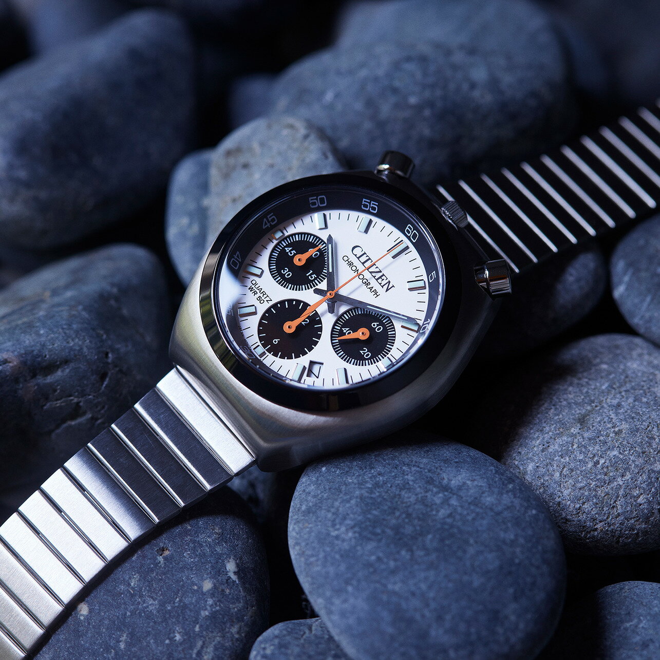 【10%OFFクーポンでお得！1日00:00〜2日09:59】AN3660-81A【ツノクロノ】シチズン レコードレーベル CITIZEN 男性用 腕時計 シチズンツノクロノ【創業100年の時計店】安心の正規品