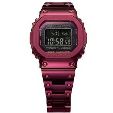 【ポイントアップ!】【人気モデル】Gショック G-SHOCK GMW-B5000RD-4JF 赤 フルメタル おしゃれ カジュアル ユニセックス プレゼント スマートフォンリンク オリジン ボルドー g-shock シンプル ファッション 腕時計 カシオ アウトドア【正規品】【創業100年の時計店】