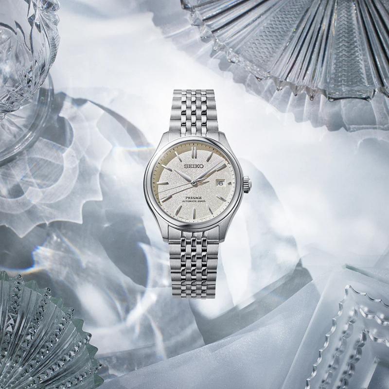 【2000円OFFクーポン！4日20時〜】セイコー プレサージュ SARX121 自動巻 3DAYS クラシックシリーズ 白【SEIKOフェアクロス付き】コアショップ限定 メーカー3年保証【創業100年の時計店】安心の正規品