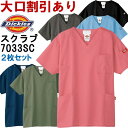 XNu  Dickies fBbL[Y XNu 7033SC SS-4L 2Zbg jp jZbNX Y fB[X FOLK tH[N