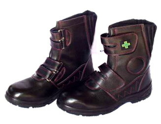安全靴 作業靴 喜多 MK-7870 メガセーフティー ハイカット 安全ウレタンワークブーツ 黒 24.0-28.0cm 喜多 お取寄せ