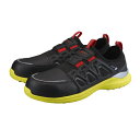 ★お買い物マラソン期間はP2倍!★安全靴 KL517 黒/イエロー 24.0-27.0・28.0・29.0cm EEE シモン Simon JSAA規格 A種認定 短靴 作業靴 セーフティシューズ 【返品交換不可】