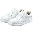 ★お買い物マラソン期間はP2倍!★安全靴 NS611 白静電 24.0-27.0・28.0・29.0cm EEE シモン Simon JSAA規格 A種認定 短靴 作業靴 セーフティシューズ 【返品交換不可】
