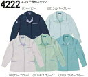 ★お買い物マラソン期間はP2倍!★秋冬用作業服 作業着 エコ女子長袖スモック 4222(S~LL) 4221シリーズ 桑和(SOWA) お取寄せ