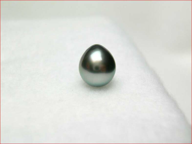 タヒチパールルース　ドロップシェイプ　10.95x12.6ミリ 【送料無料1225】