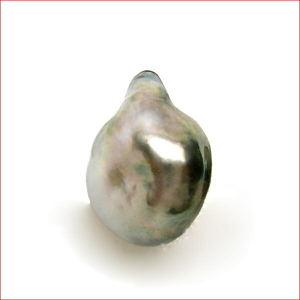 タヒチ黒真珠おもしろケシバロック ルース