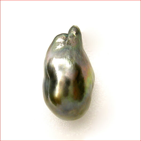 タヒチ黒真珠おもしろケシバロック　ルース