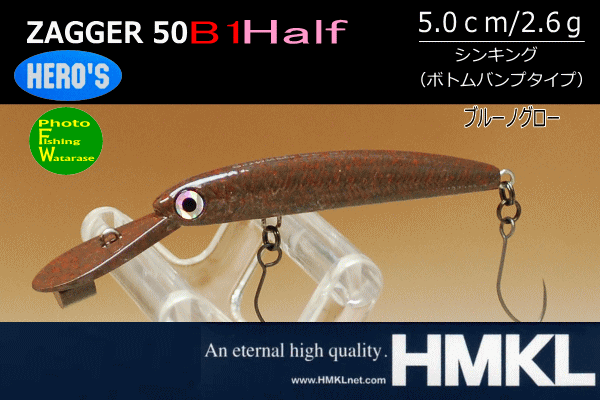 ハンクル ZAGGER 50 B1 Half