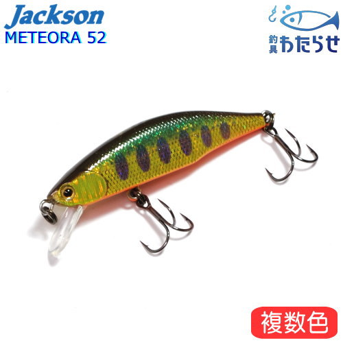 ジャクソン メテオーラ52 　ネイティブトラウト用シンキングミノー
