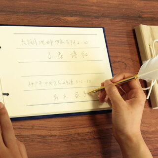 【メール便送料無料】芳名帳ゲストブック別珍タイプレッドベージュネイビーアイボリースカイブルーS-76結婚式の受付【記名帳披露宴展示会展覧会個展取り外し】ウェディングウエディングブライダル小物ペーパーアイテム発表会エレガント