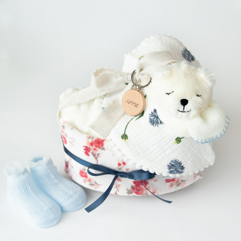 ジェラピケオムツストッカー gelato pique（ジェラートピケ）の「バスタイムベアモチーフおむつ