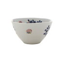 色絵花鳥紋 小丼【粥や大きめ茶碗に 和食器 陶器 和風 使いやすい おしゃれ 縁起 絵付け シンプル 結婚祝い ギフト 贈り物】