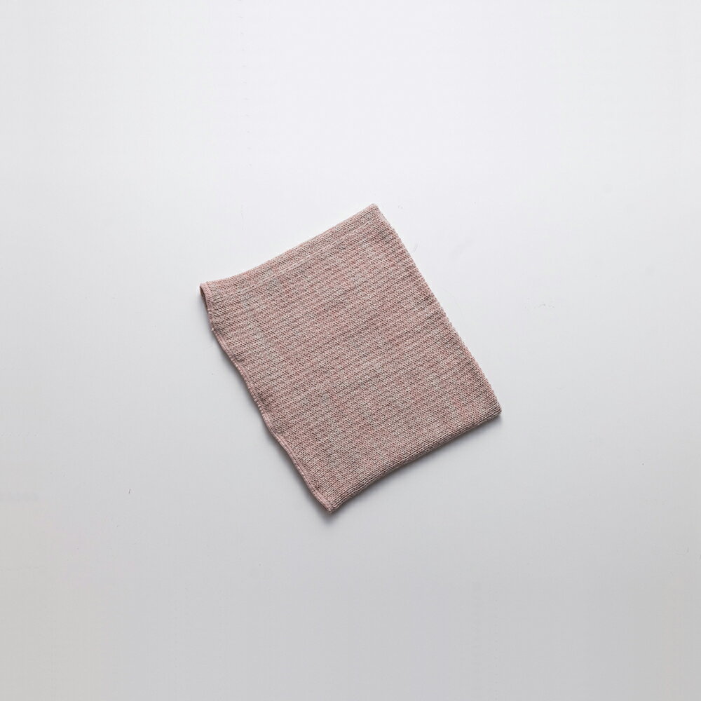 KinoKoto（キノコト）炭糸と綿ネックウォーマー ピンク