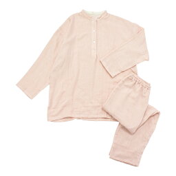 三河木綿のガーゼパジャマ ピンク