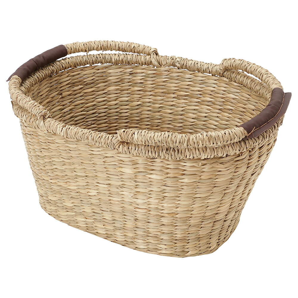 シーグラスハンドルバスケット　オーバルM