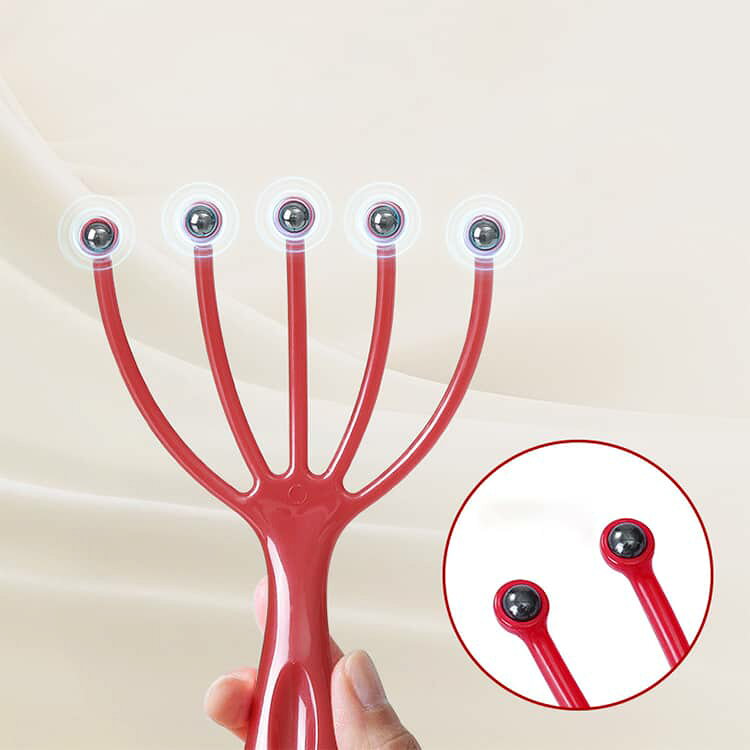 人気 2個セット スカルプケア 5爪 マッサージ器 グッズ 頭皮ケア 2個セット ヘッド...