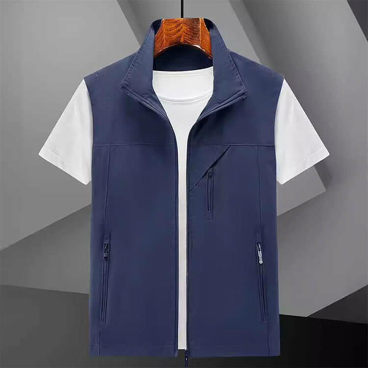 多機能ベスト メンズ レディース 通気性 アウトドア 撮影 山歩き 射撃 登山服 春夏秋 防災用 大きいサイズ ノースリーブ 多ポケット フィッシング カメラマン 軽量 薄手 速乾 スポーツ キャンプ 旅行 作業用 送料無料 watashinosalon-10003105 わたしのサロン サンプル画像2