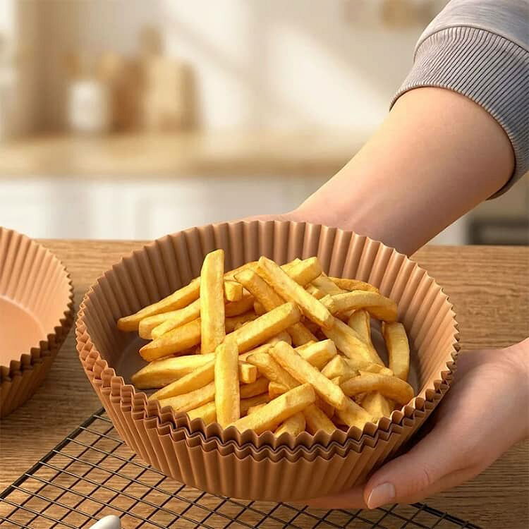 エアフライヤー用紙 100枚 使い捨て紙 16cm 20cm 耐高温 エアフライヤー クッキン...