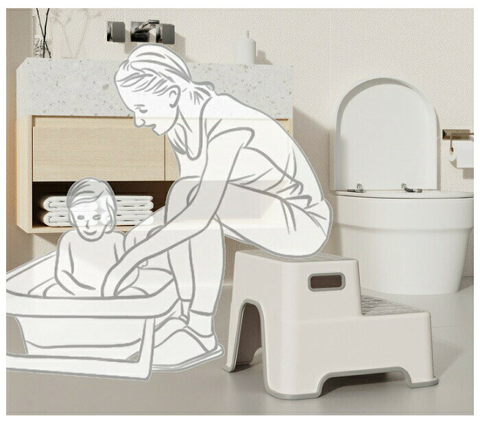 トイレ踏み台 子供トイレトレーニング トイレステップ 補助踏み台 補助便座 踏ん張...